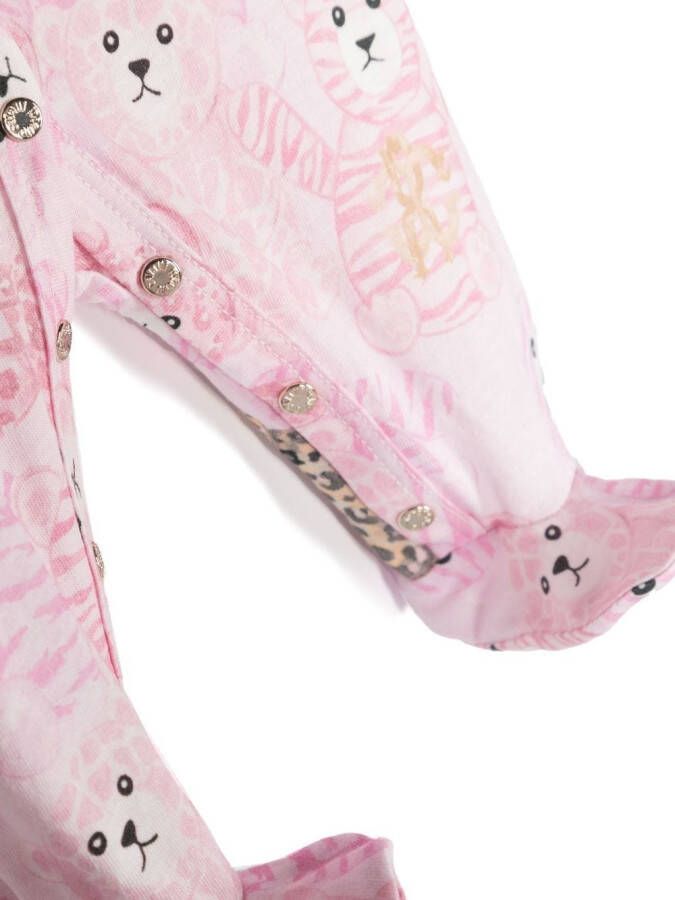 Roberto Cavalli Junior "Romper muts en slabbetje" Roze
