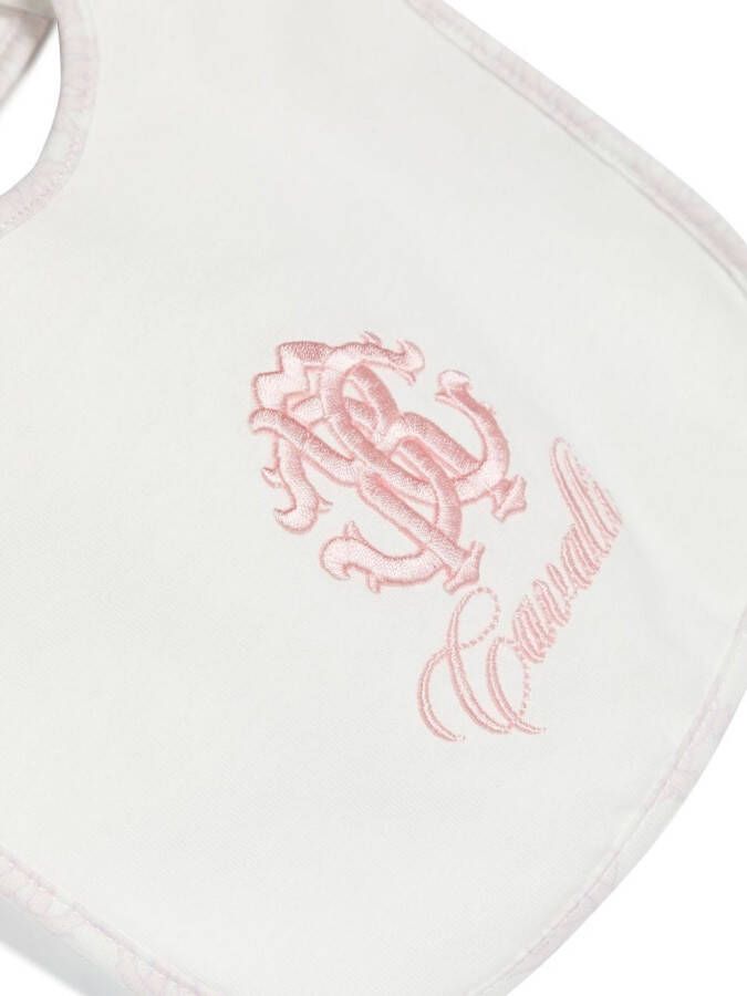 Roberto Cavalli Junior "Romper muts en slabbetje" Wit