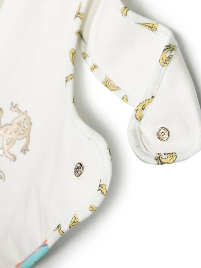 Roberto Cavalli Junior "Romper muts en slabbetje" Wit