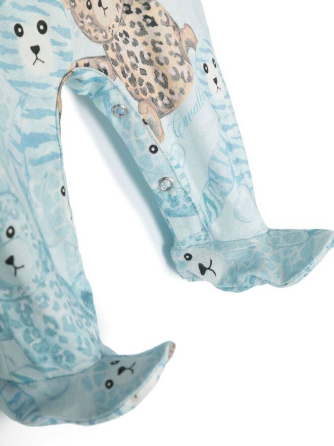 Roberto Cavalli Junior "Romper muts en slabbetje" Wit