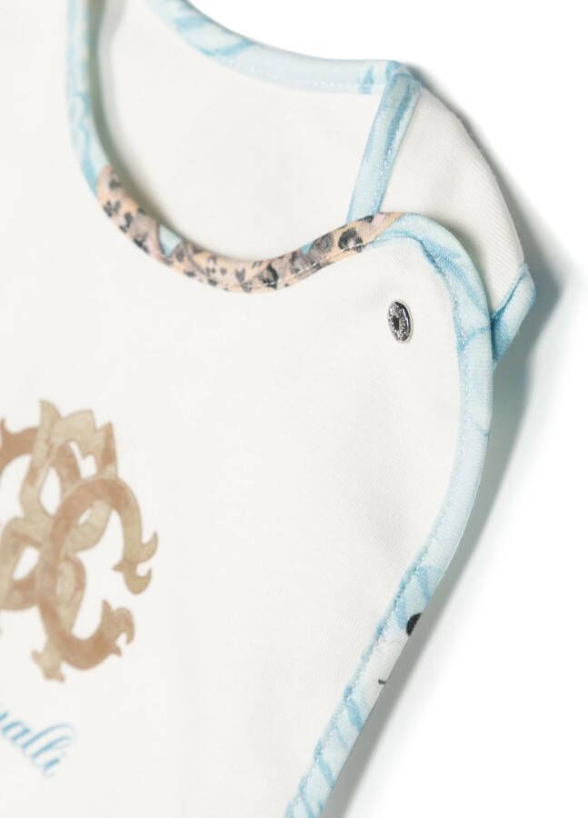 Roberto Cavalli Junior "Romper muts en slabbetje" Wit