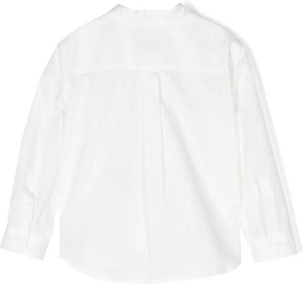 Roberto Cavalli Junior Shirt met geborduurd logo Wit