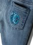 Roberto Cavalli Junior Shorts met geborduurd logo Blauw - Thumbnail 3