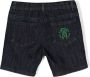 Roberto Cavalli Junior Spijkershorts met geborduurd logo Blauw - Thumbnail 2
