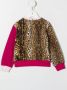 Roberto Cavalli Junior Sweater met logoprint Roze - Thumbnail 2