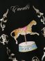 Roberto Cavalli Junior T-shirt met circusprint Zwart - Thumbnail 3