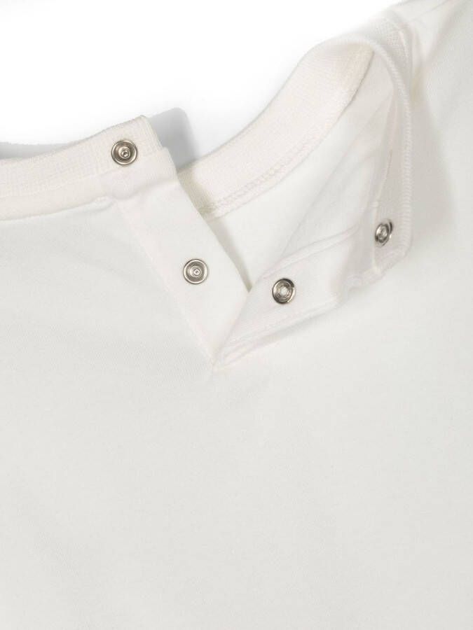 Roberto Cavalli Junior T-shirt met dinosaurusprint Wit