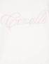 Roberto Cavalli Junior T-shirt met geborduurd logo Wit - Thumbnail 3