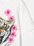Roberto Cavalli Junior T-shirt met grafische print Wit - Thumbnail 2