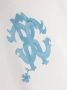Roberto Cavalli Junior T-shirt met monogramprint Wit - Thumbnail 3