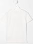 Roberto Cavalli Junior T-shirt met patch Wit - Thumbnail 2
