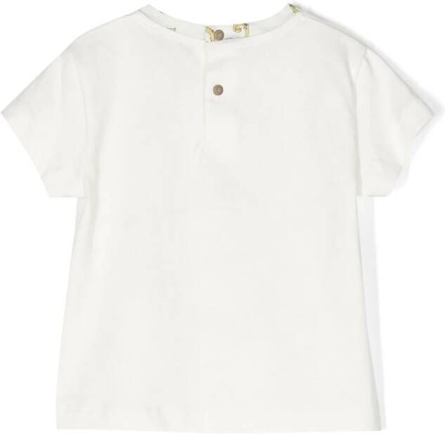 Roberto Cavalli Junior T-shirt met print Wit