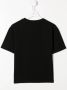 Roberto Cavalli Junior T-shirt met print Zwart - Thumbnail 2