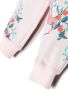 Roberto Cavalli Junior Trainingsbroek met bloe print Roze - Thumbnail 3
