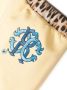 Roberto Cavalli Junior Trainingsbroek met monogram patch Geel - Thumbnail 3