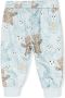 Roberto Cavalli Junior Trainingsbroek met teddybeerprint Blauw - Thumbnail 2