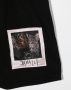 Roberto Cavalli Junior Trainingsshorts met patchdetail Zwart - Thumbnail 3