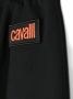 Roberto Cavalli Junior Trainingsshorts met vleugelpatch Zwart - Thumbnail 3