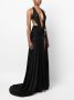 Roberto Cavalli Jurk met broche detail Zwart - Thumbnail 3