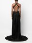 Roberto Cavalli Jurk met broche detail Zwart - Thumbnail 4