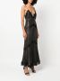 Roberto Cavalli Jurk met krokodillenleer-effect Zwart - Thumbnail 3