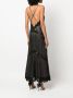 Roberto Cavalli Jurk met krokodillenleer-effect Zwart - Thumbnail 4