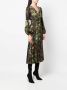 Roberto Cavalli Jurk met slangenprint Beige - Thumbnail 3