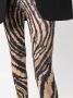 Roberto Cavalli Legging met zebraprint Zwart - Thumbnail 5