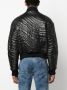 Roberto Cavalli Leren bomberjack Zwart - Thumbnail 4