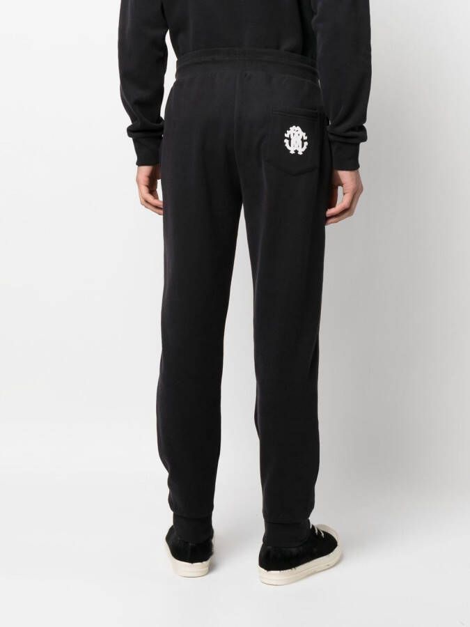 Roberto Cavalli Trainingsbroek met logoprint Zwart