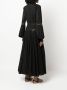 Roberto Cavalli Maxi-jurk met kant Zwart - Thumbnail 4