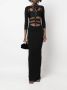 Roberto Cavalli Maxi-jurk met uitgesneden detail Zwart - Thumbnail 2