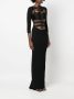 Roberto Cavalli Maxi-jurk met uitgesneden detail Zwart - Thumbnail 3