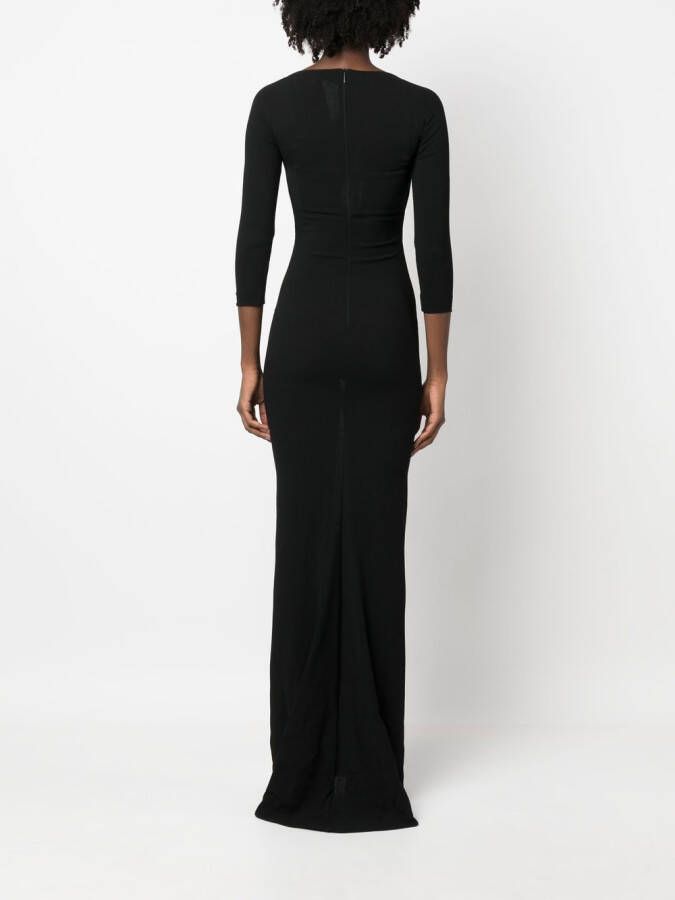 Roberto Cavalli Maxi-jurk met uitgesneden detail Zwart