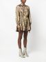 Roberto Cavalli Blousejurk met metallic-effect Goud - Thumbnail 3