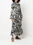 Roberto Cavalli Midi-jurk met dierenprint Beige - Thumbnail 3