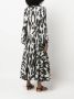 Roberto Cavalli Midi-jurk met dierenprint Beige - Thumbnail 4