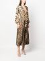 Roberto Cavalli Midi-jurk met dierenprint Beige - Thumbnail 3