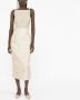 Roberto Cavalli Midi-kokerrok met jacquard Beige - Thumbnail 3