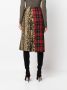 Roberto Cavalli Midi-rok met gemixte print Rood - Thumbnail 4