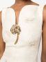 Roberto Cavalli Mini-jurk met jacquard Beige - Thumbnail 5
