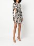 Roberto Cavalli Mini-jurk met luipaardprint Beige - Thumbnail 4