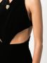 Roberto Cavalli Mini-jurk met plakkaat Zwart - Thumbnail 5