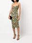 Roberto Cavalli Mouwloze midi-jurk Beige - Thumbnail 2