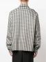 Roberto Cavalli Overhemd met gingham ruit Zwart - Thumbnail 4