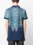 Roberto Cavalli Overhemd met luipaardprint Blauw - Thumbnail 4