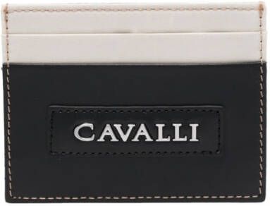 Roberto Cavalli Pasjeshouder met dierenprint Beige