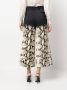 Roberto Cavalli Broek met wijde pijpen Zwart - Thumbnail 4