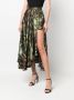 Roberto Cavalli Rok met slangenprint Beige - Thumbnail 2