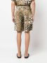 Roberto Cavalli Shorts met wijde pijpen Beige - Thumbnail 4